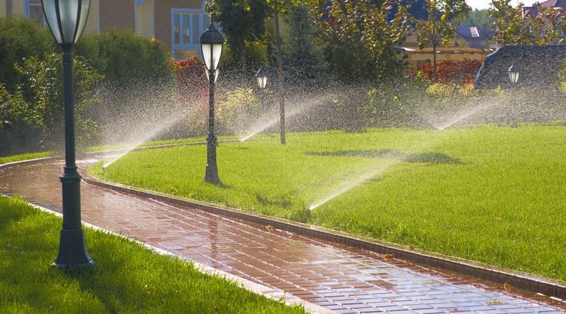 residential irrigation system design