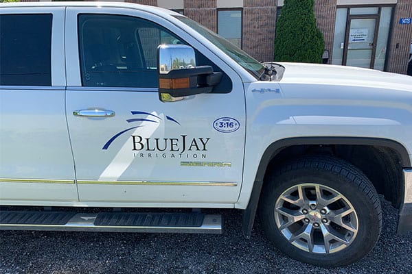 Bruce Logo On Truck