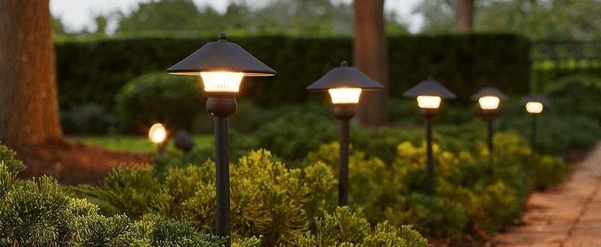 front yard garden lights
