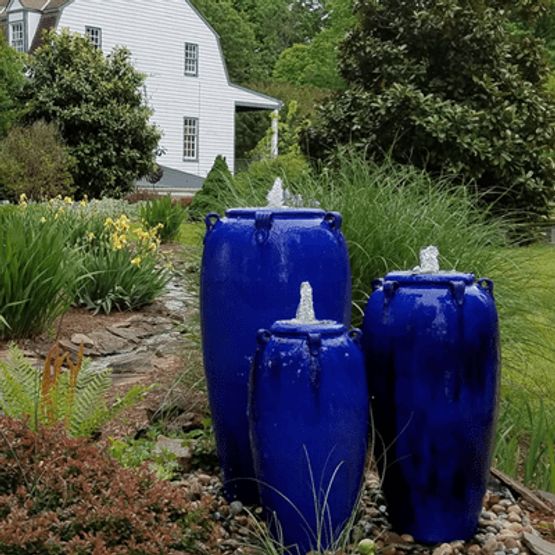pottery urn fountains