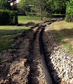 Trenches for a Commercial Property Development