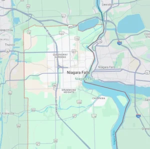 Niagara Falls Ontario Map
