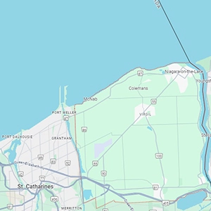 Niagara On The Lake Ontario Map Thumbnail